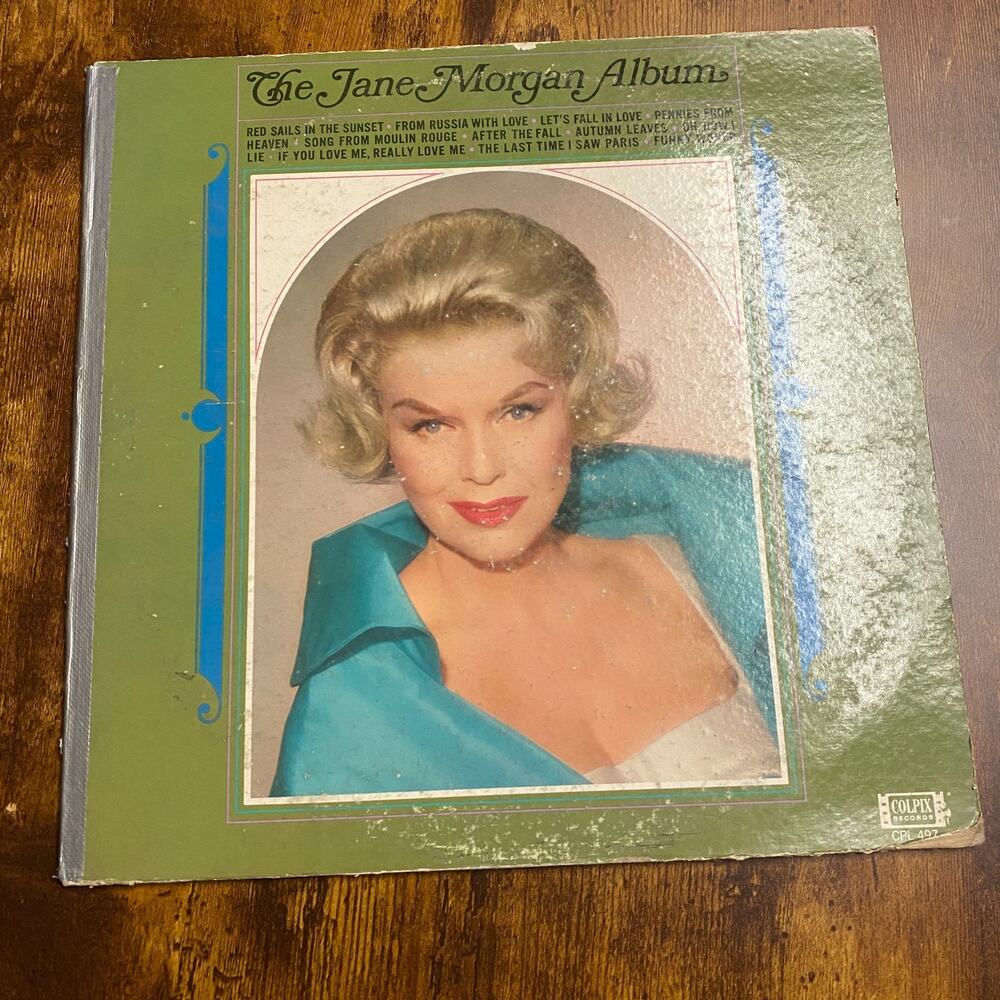 Jane Morgan – The Jane Morgan Album 1979 Vinyl LP
